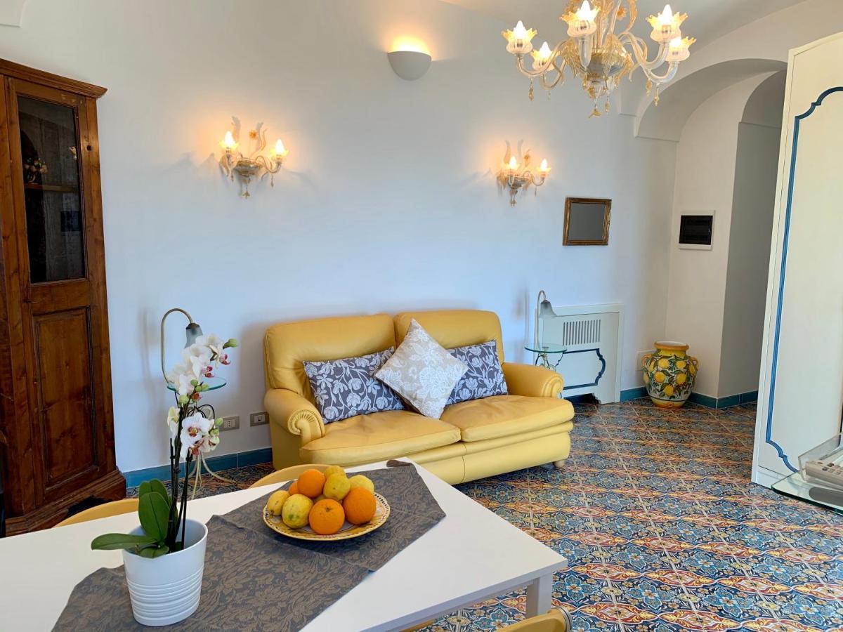 Villa Le Baste Furore Bagian luar foto