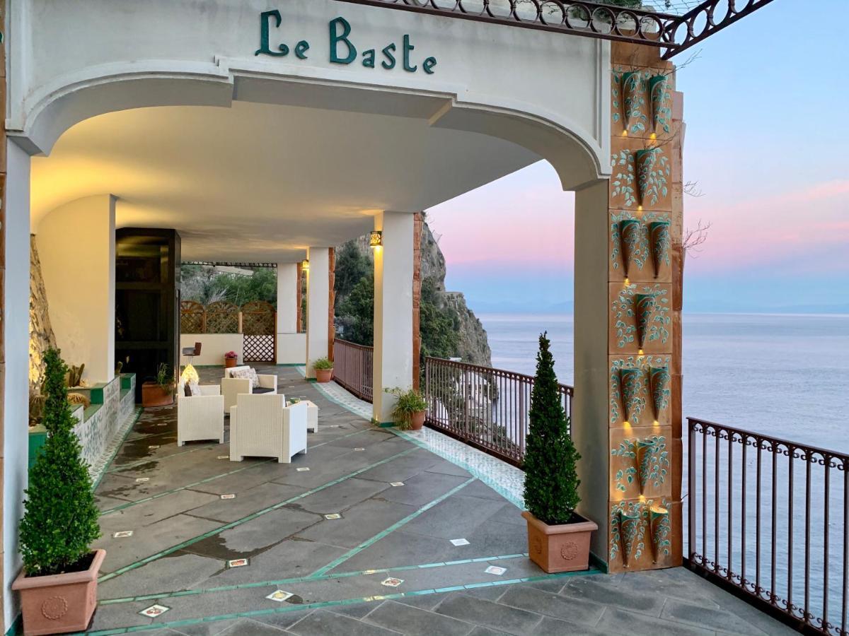Villa Le Baste Furore Bagian luar foto