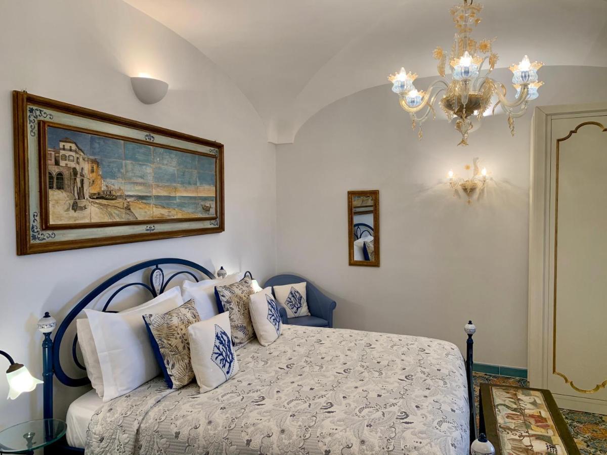 Villa Le Baste Furore Bagian luar foto