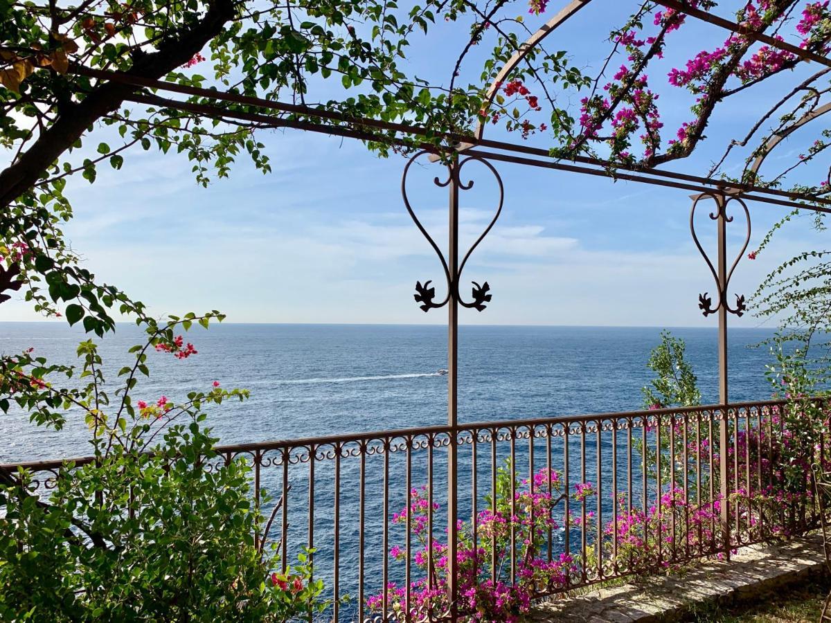 Villa Le Baste Furore Bagian luar foto