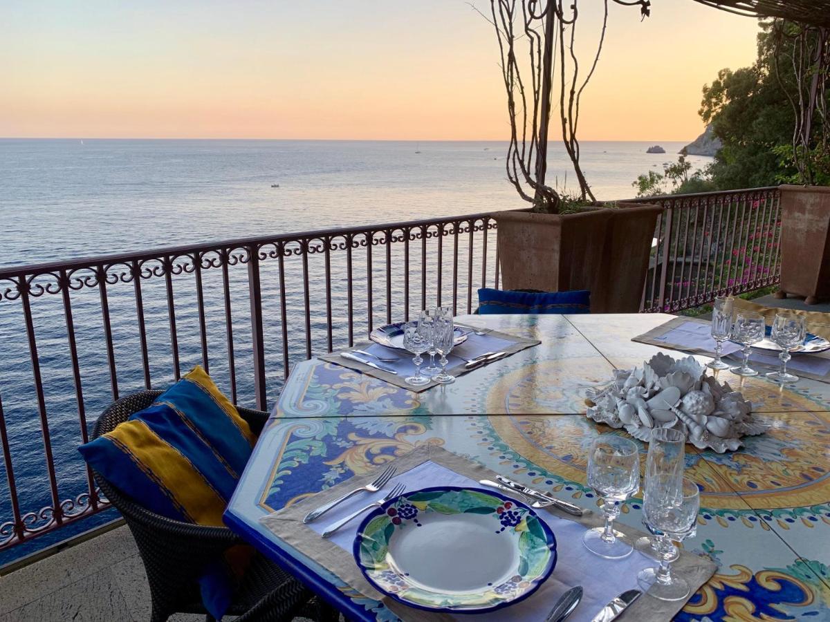 Villa Le Baste Furore Bagian luar foto